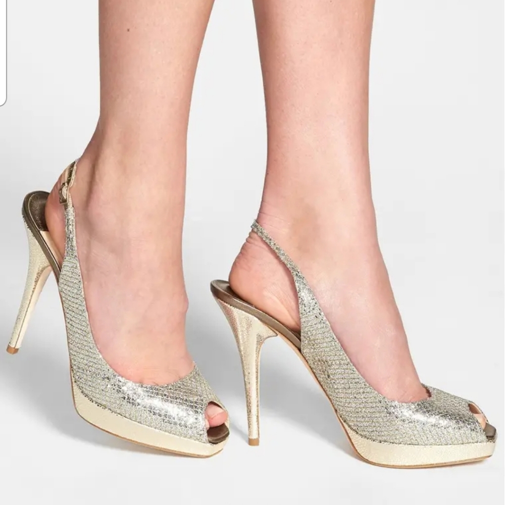 Jimmy Choo Clue slingback 4.75” heels